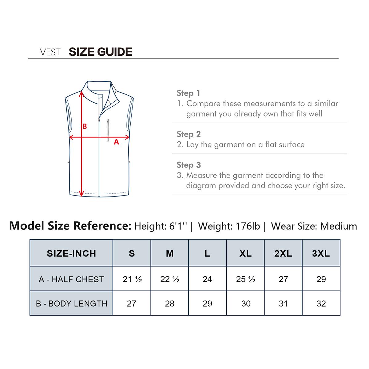 MAELREG Men's Vest Outerwear Golf Water-Resistant Performance Lightweight Fleece Vest for Men Sleeveless Lined Midlayer SpringStatements