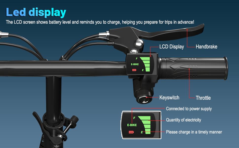 ASKMY E14 Compact Folding Electric Bike, 1000W Powerful Motor, 45 Mile Long Range | 14" Tubeless Fat Tires, Dual Disc Braking System | UL Certified Battery, Lightweight Urban Commuter E-Bike