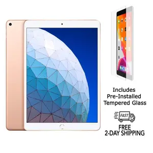 Refurbished Apple iPad Air 3 (WiFi + Cellular Unlocked) A2153 - Acceptable Condition with w/ Pre-Installed Tempered Glass & 1 Year Warranty