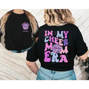 In My Cheer Mom Era Shirt, Custom Name Cheer Mom Era Shirt, Cheer Mom Shirt, Cheerleading Shirt, Cheer Mama Shirt, Gift For Mom, Cheer Gift