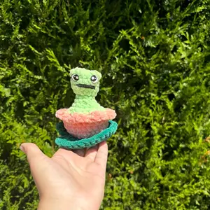 Frog Lily pad fidget pop