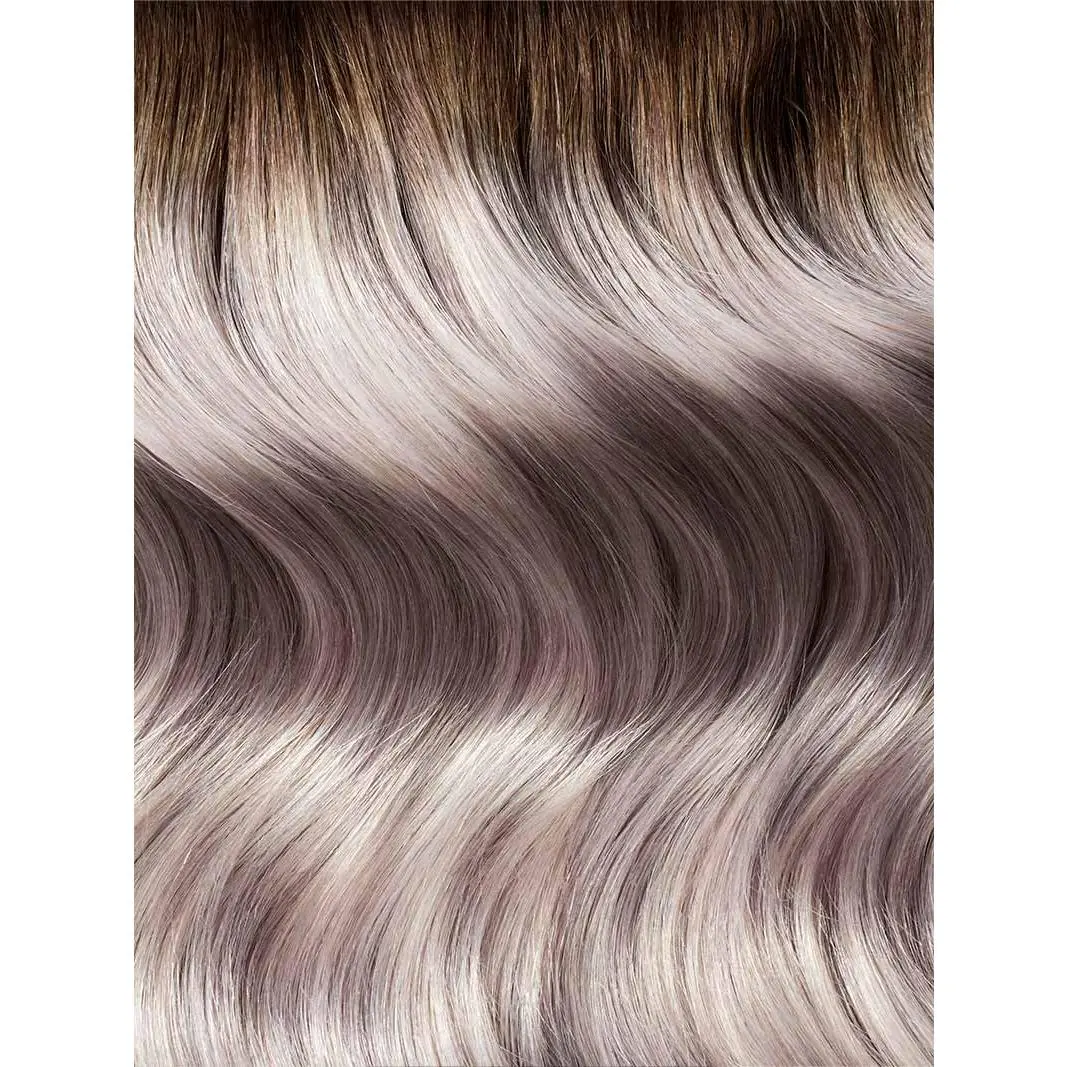 16" Dimensional Rooted Ash Blonde Halo® Hair Extensions (140g) 16" Dimensional Rooted Ash Blonde Halo® Hair Extensions (140g)
