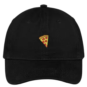 Trendy Apparel Shop Pizza Embroidered Dad Hat Adjustable Cotton Baseball Cap
