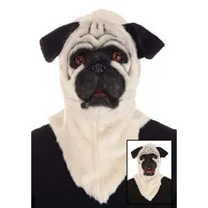 Adult Mouth Mover Pug Mask