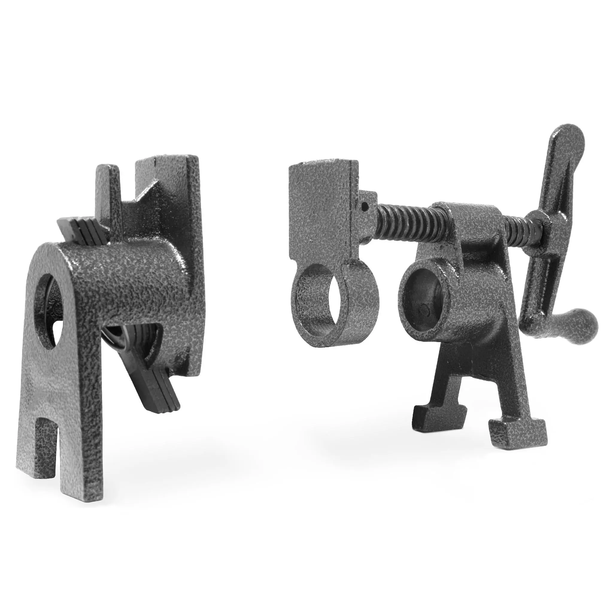 WEN PCV034 Heavy Duty 3/4-Inch Cast Iron Pipe Clamp Vise for Woodworking