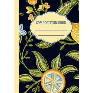 Composition Book.: Lined Notebook with Artistic Cover – Ideal for Writing, Journaling, Travel Notes, or School