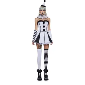 Classic Clown Girl Costume Set