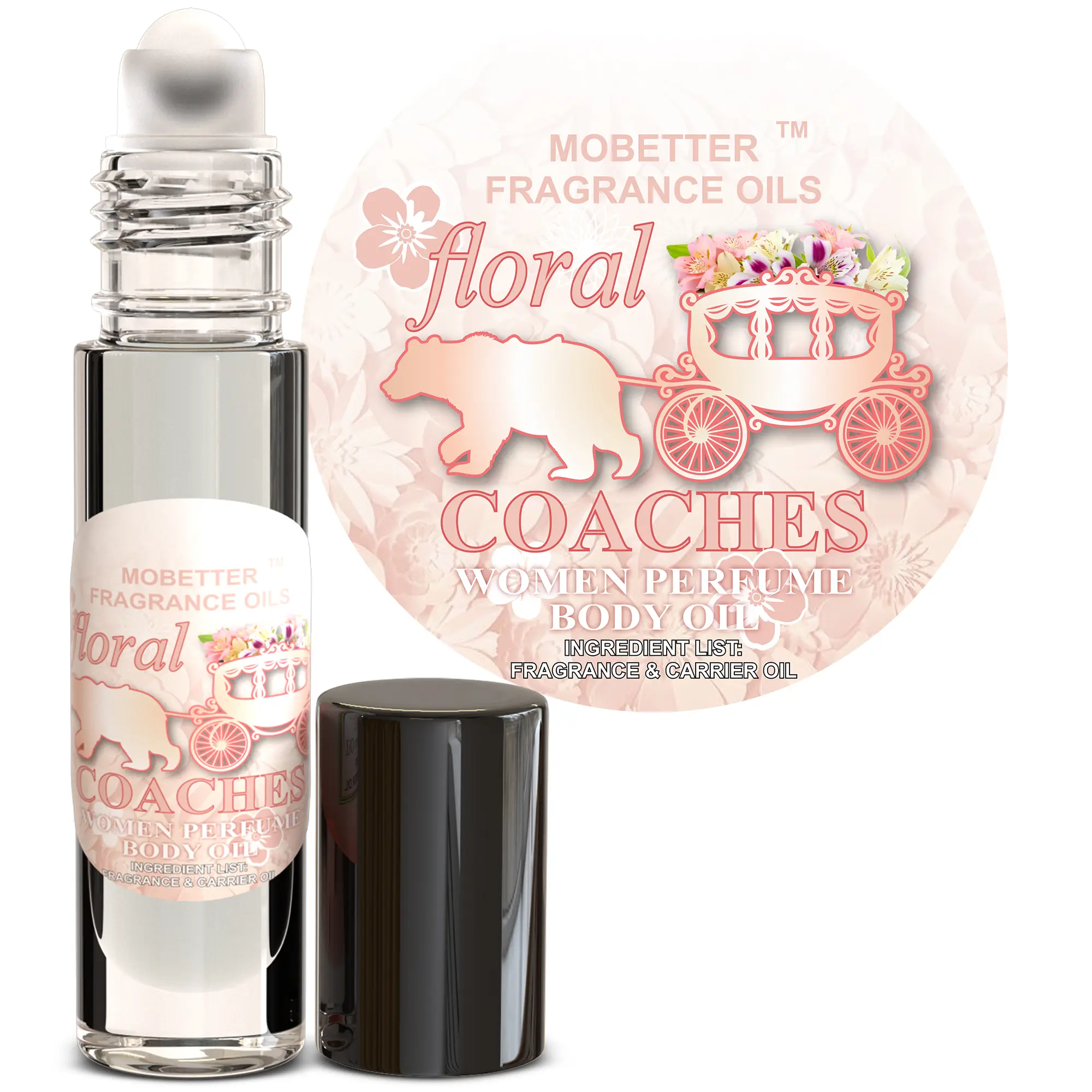MOBETTER FRAGRANCE OILS Floral Coaches Women Perfume Body Oil