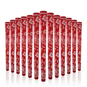 WUDAY 13 Pieces of Exquisite Anti Slip Rubber Element Pattern Golf Red Grip, Waterproof and Of Excellent Quality, Golf Gift Set professional club grip Golf Clubs Golf Accessories