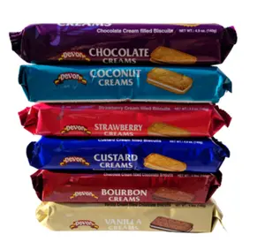 Devon Cream Filled Biscuits Island Fruits snack business