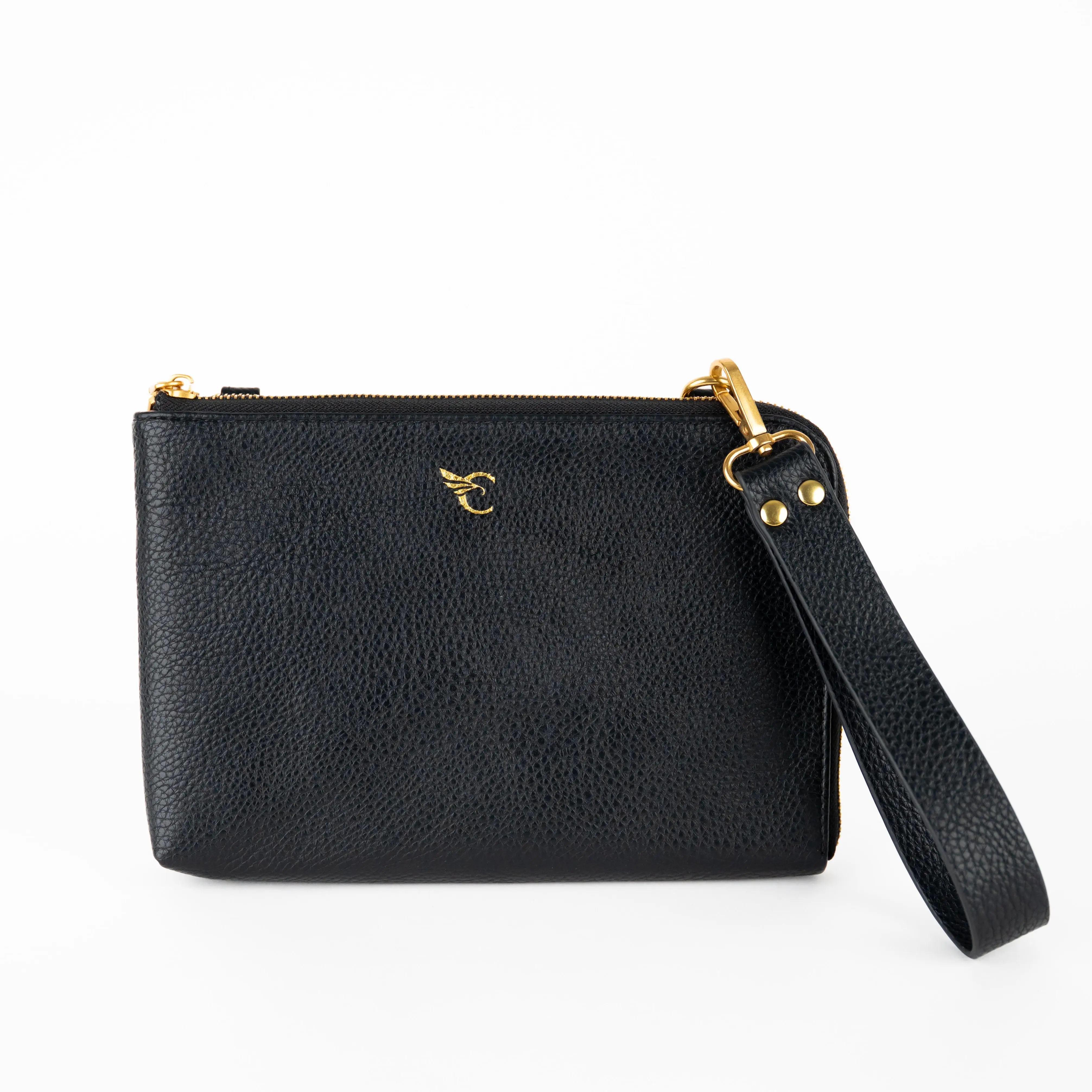 Vegan Leather Wristlet Strap