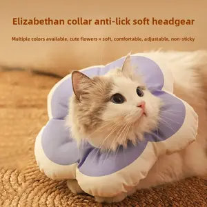Cat Collar Elizabethan Collar Dog Anti-Lick Soft Headgear Elizabethan Neutering Collar Pet Supplies