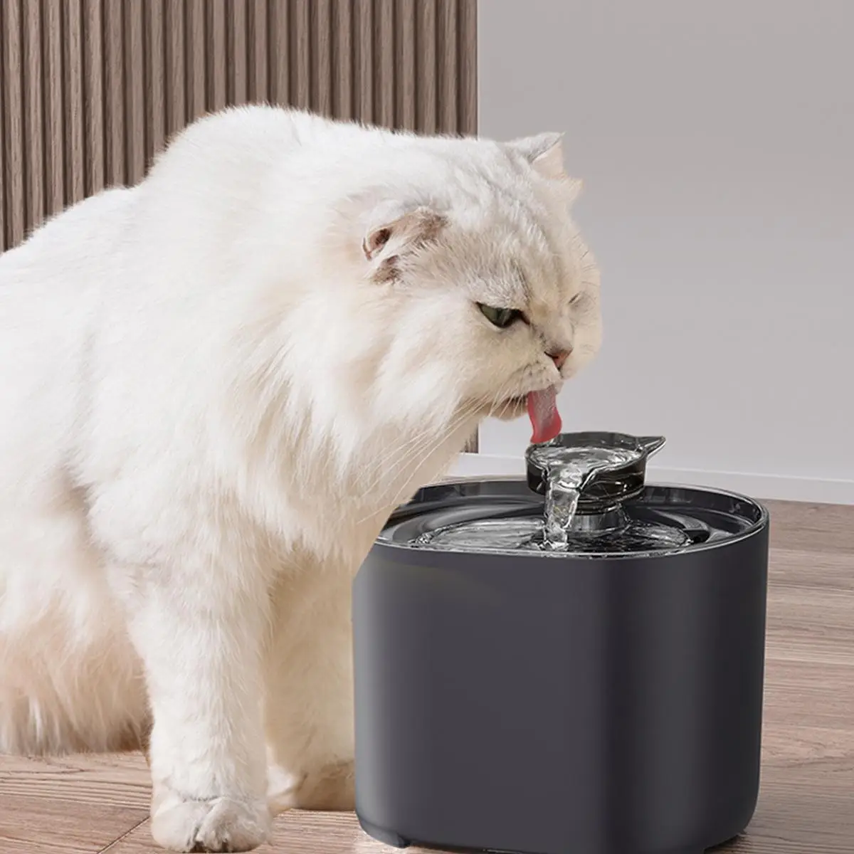 2.2L Cat Water Fountain, Smart Pet Water Fountain, Indoor Pet Drinking Supply, Cats & Dogs Drinking Supply
