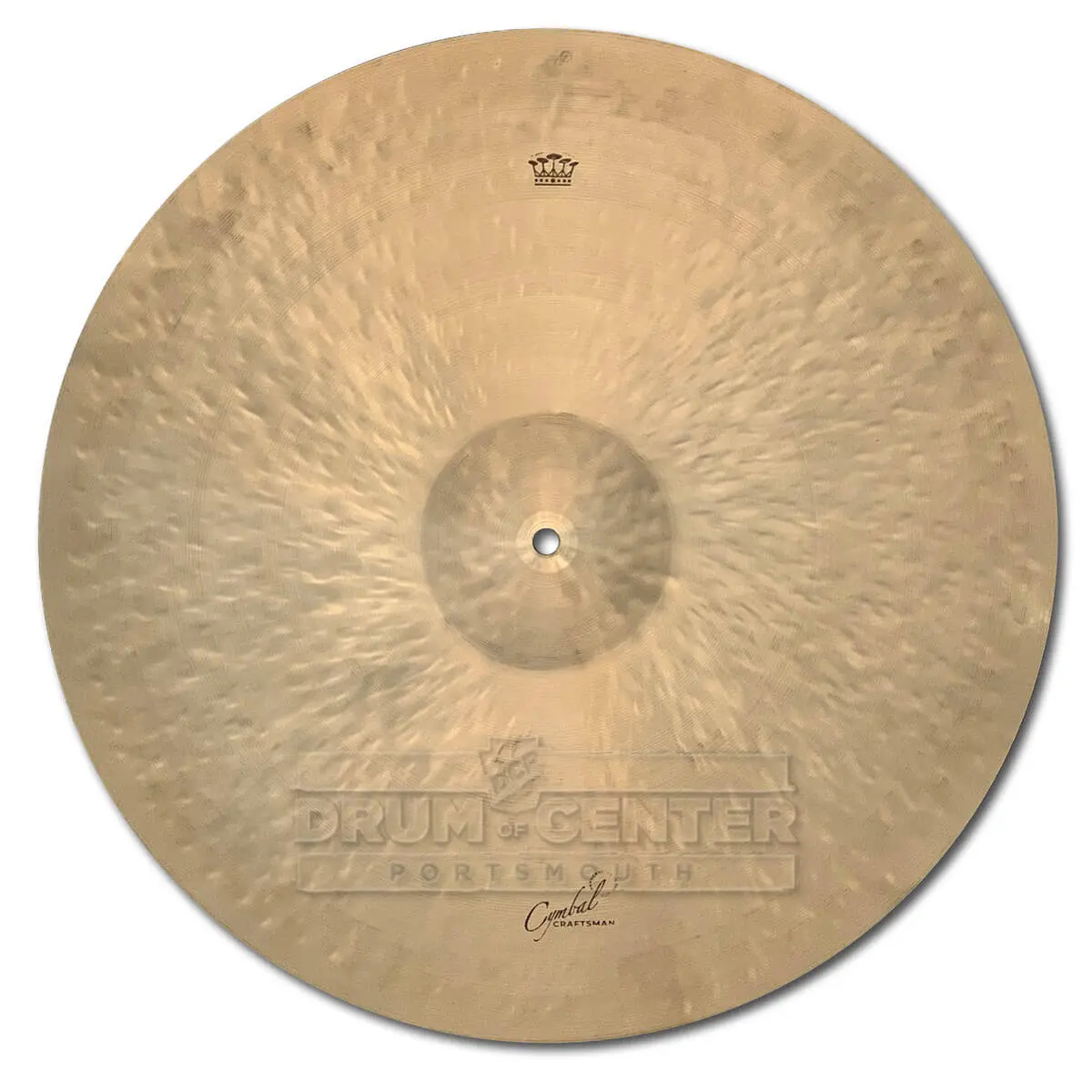 Cymbal Craftsman Dark Vintage Complex Dry Big Bell Ride Cymbal 22" 2368 grams