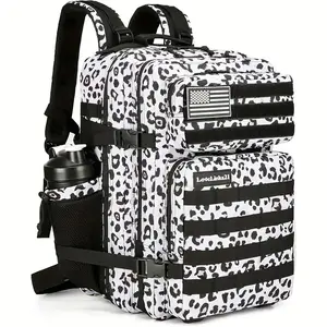 6.6 Gallon Tactical Backpack Unisex - Durable Oxford Fabric, Waterproof, with Dual Cup Holders - Suitable for Outdoor Camping, Hiking, and Travel, Camping Accessories