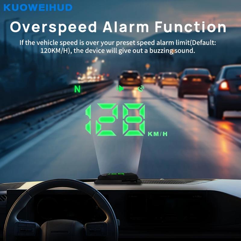 MM Electronicles GPS Digital Speedometer HUD - Heads Up Display For Car/Truck/Motorcycle