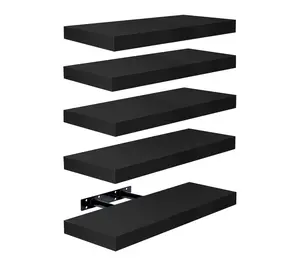 Sorbus Floating Shelves for Wall, Bathroom Shelves, 5 Pack