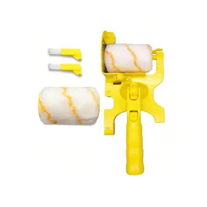 Paint Edger Roller Brush,Multifunctional Removable Cleaning Brush,Portable Clean-Cut Paint Edger Roller Brush With Roller And Brush For Home Room Wall Ceiling Painting