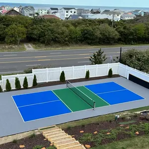 Pickleball Court Floor - Pickeball Construction Kit
