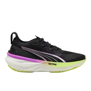 PUMA Womens Foreverrun Nitro 2 Running Sneakers Shoes - Black PUMA Womens Foreverrun Nitro 2 Running Sneakers Shoes - Black