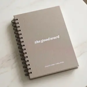 The Good Word – Guided Church Notes + Bible Study Journal for Sermons, Scripture Reflection & Spiritual Growth