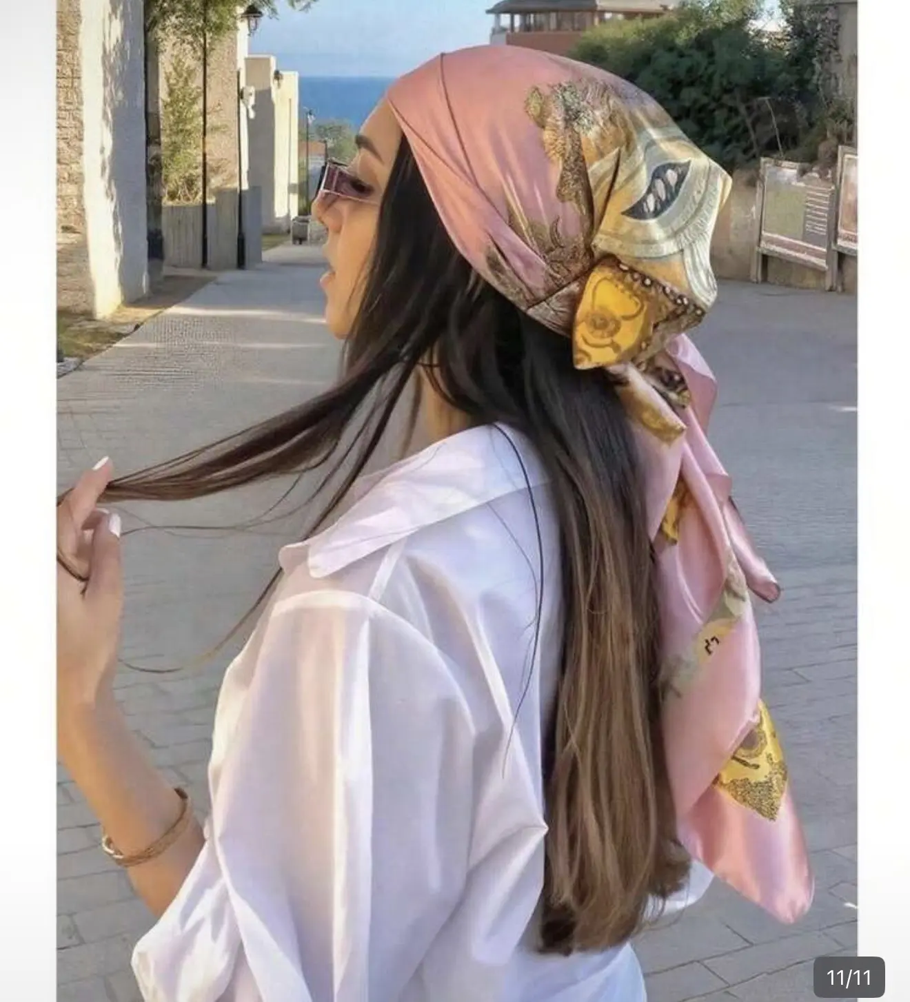 Women's Fashion Headscarf - Casual, Chic, Convertible, Dual-Purpose Scarf for Women (Fashion Accessories), Casual Head Scarves, Chic Head Scarves