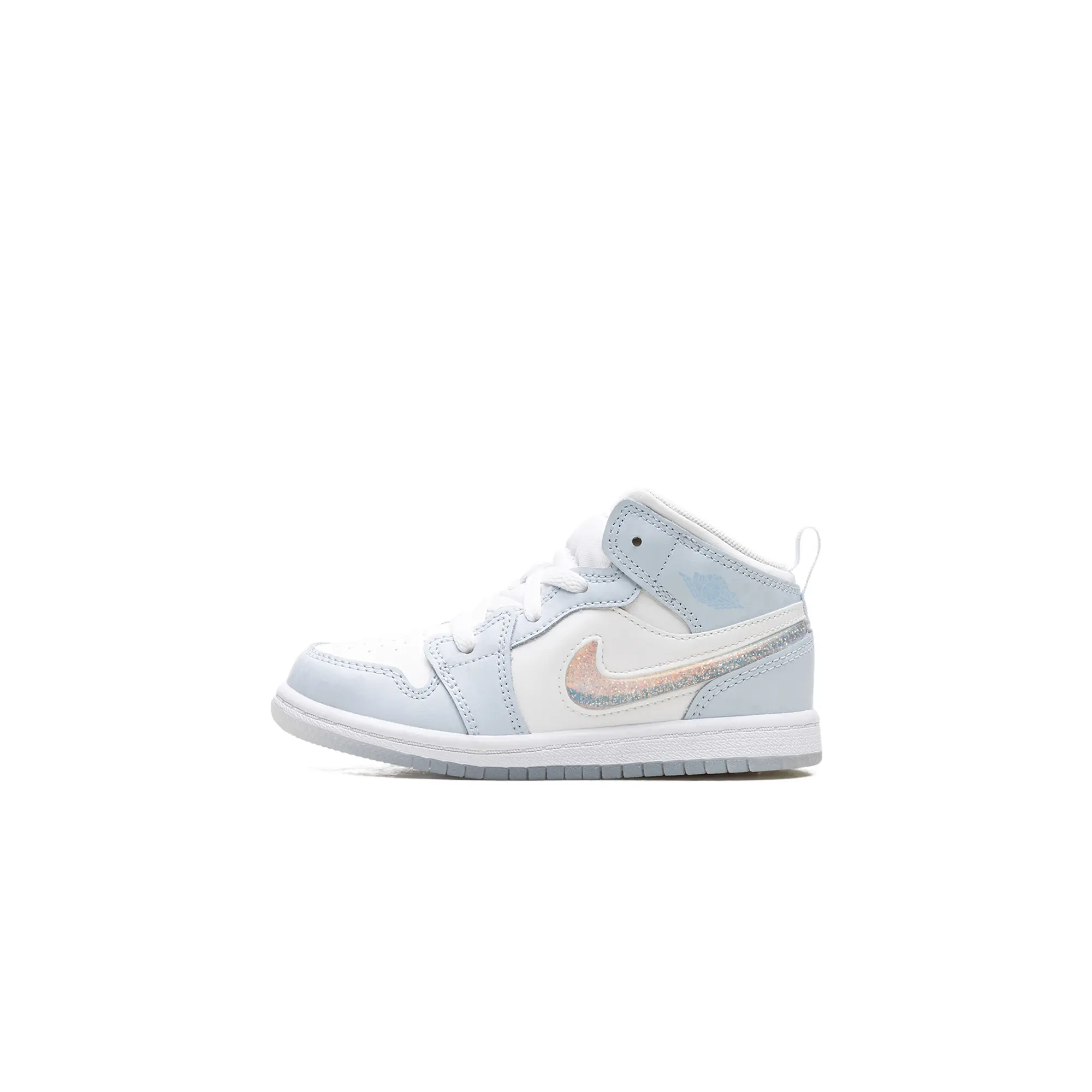 Air Jordan 1 Mid TD "Glitter Swoosh" FQ9116 400