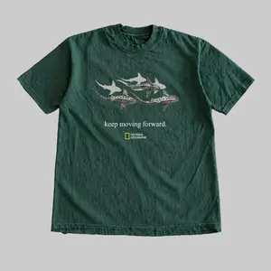 Gildan Men's and Women T-shirt, National Geographic keep moving forward graphic tee, Animal tee, Y2k Unisex Graphic Tees