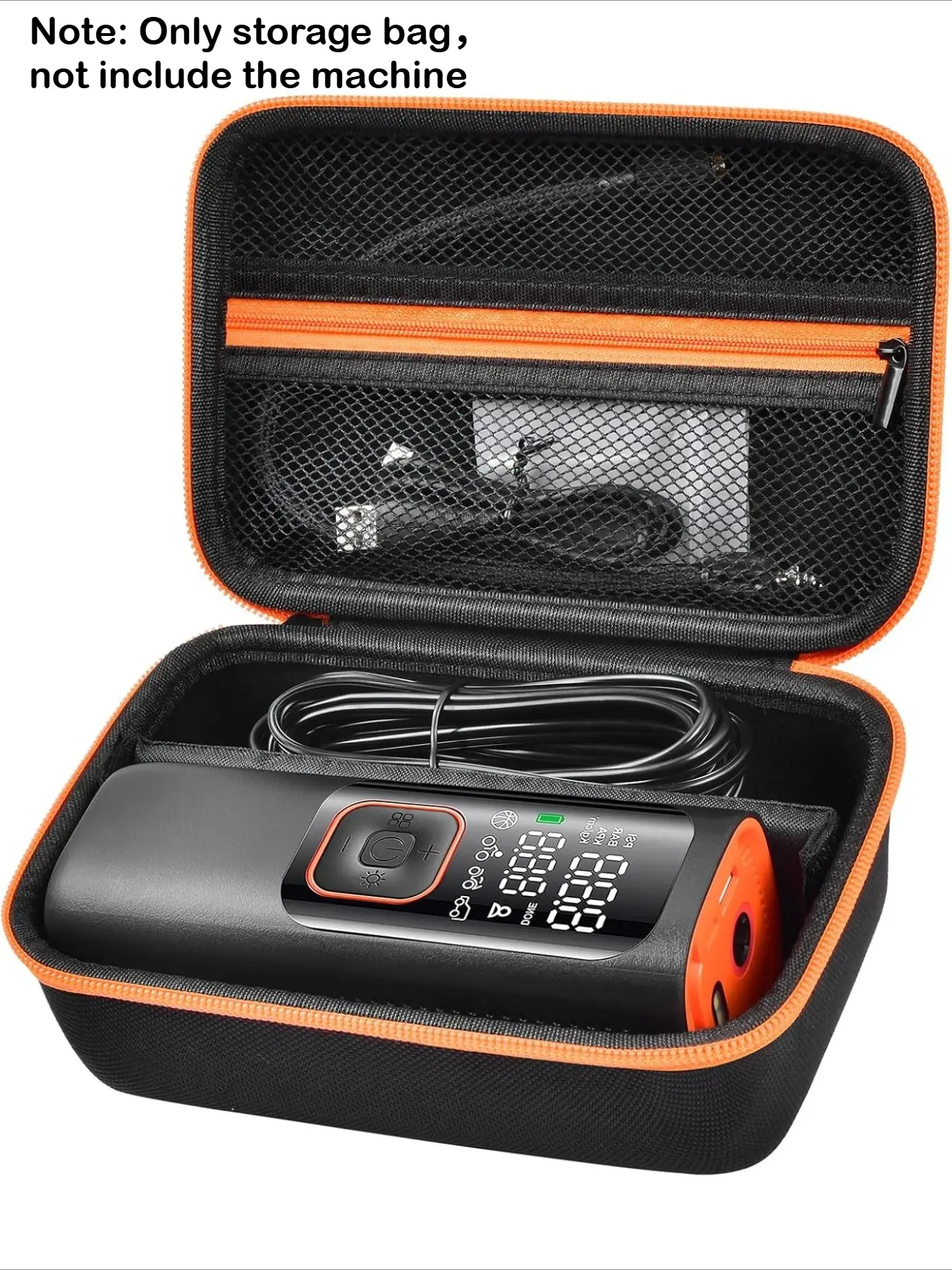Air Compressor (Box Only) Compatible with WARWOLF/for Skight/for LOLSSA/for Teffim/for Hafuloky/for Frarome Tire Inflator Portable Air Compressor, Car Air Pump Storage Holder for Air Tube & Accessories Automotive Tire Inflator Tire Inflation Pump