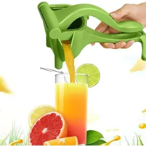 Citrus Juicer Press – Handheld Lemon Squeezer for Orange, Lime, Grapefruit – Heavy Duty Juice Extractor – Easy to Use & Clean Hand Press Juicer for Kitchen – No Electricity Needed
