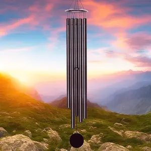 Large Wind Chimes for Outside Deep Tone, 65" Deep Tone Wind Chimes for Outside Porch Garden Patio Balcony Memorial Room Decor, Memorial Sympathy  for Loss of Loved One