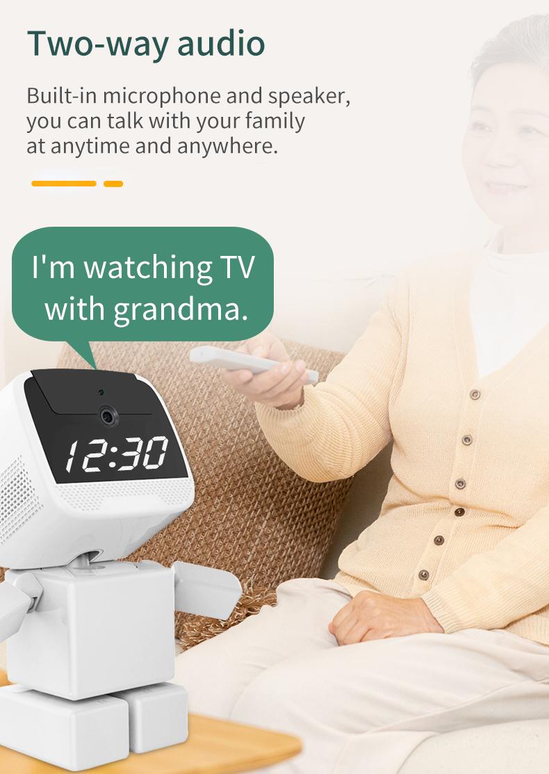 Robot 1080P CCTV Ip Camera Wifi Surveillance Wireless Ptz Security Cameras