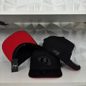 Exclusive Guerrero México estado SnapBack Hat-Black/Red Visor Cotton Cap