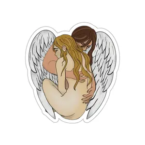 Guardian Angel Hug Sticker