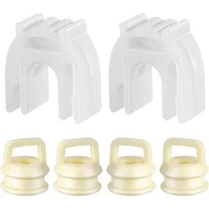 2 Set/6 Pcs 14104 Shift Cable Bushing Kit 15276979 52855956 AG Clip Compatible with Chevrolet 1500 2500 3500 4.3L 5.3L 6.0L 6.2L 6.6L Compatible with Cadillac/Buick/GMC