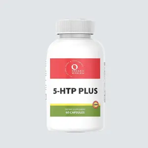5-HTP Plus - Natural Serotonin Booster for Mood Support, Stress Relief & Sleep Aid | 60 Vegetarian Capsules