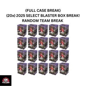 (FULL CASE BREAK) (20x) 2025 PANINI SELECT BLASTER FOOTBALL BOX BREAK - RANDOM TEAMS