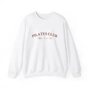 PILATES CLUB NYC Crewneck // Sporty & Luxe Sweatshirt // Vintage Pullover //Y2K Aesthetic Sweatshirt // Upper East Side Crewneck