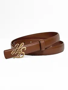 Women's Waist Belt, Casual Letter Pattern, All Seasons Accessory, Stylish and Versatile, Perfect for Everyday Wear, Letter Design Belt
