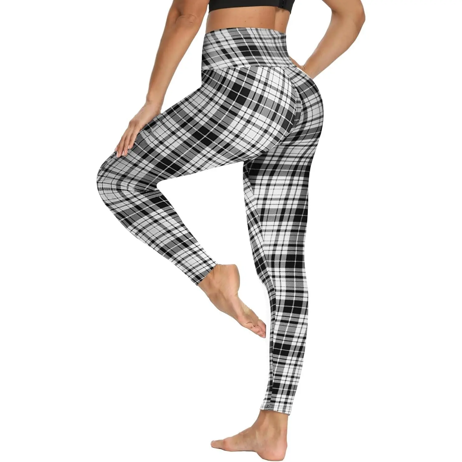 Black White Plaid