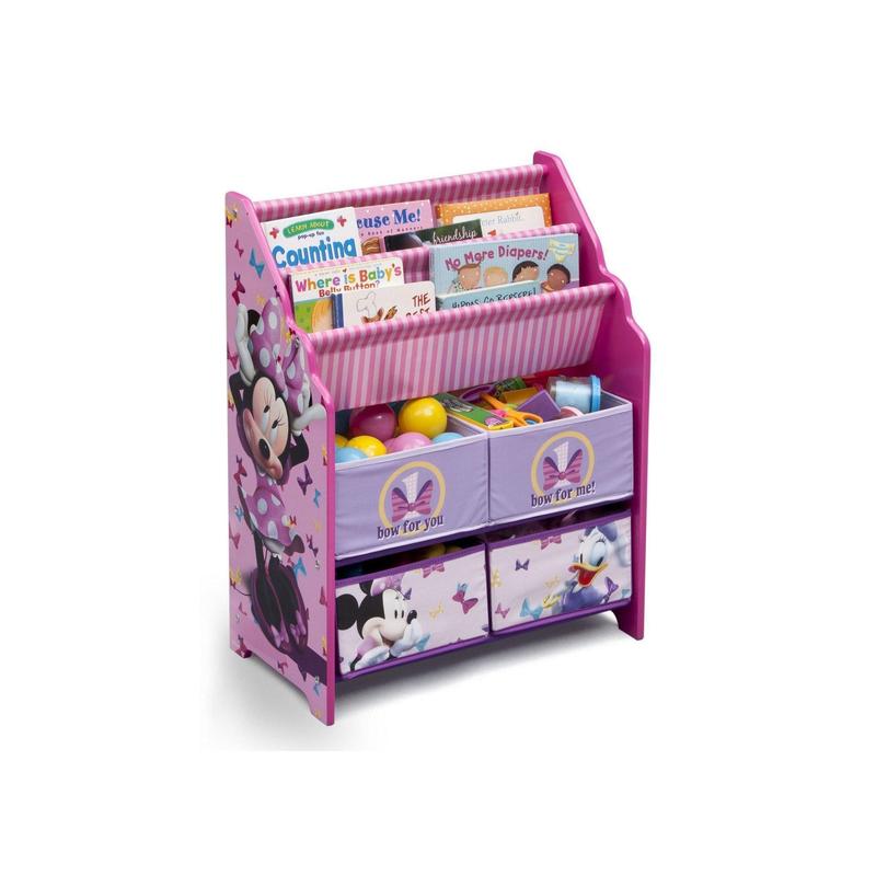 Minnie Mouse Book & Toy Organizer