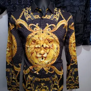 Long-sleeved Shirt Luxury men's fashion Menswear Long Sleeve Stylish Elegant Top