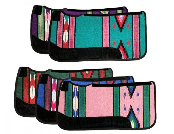 Showman Acrylic Saddle Pad w/ Contoured Spine