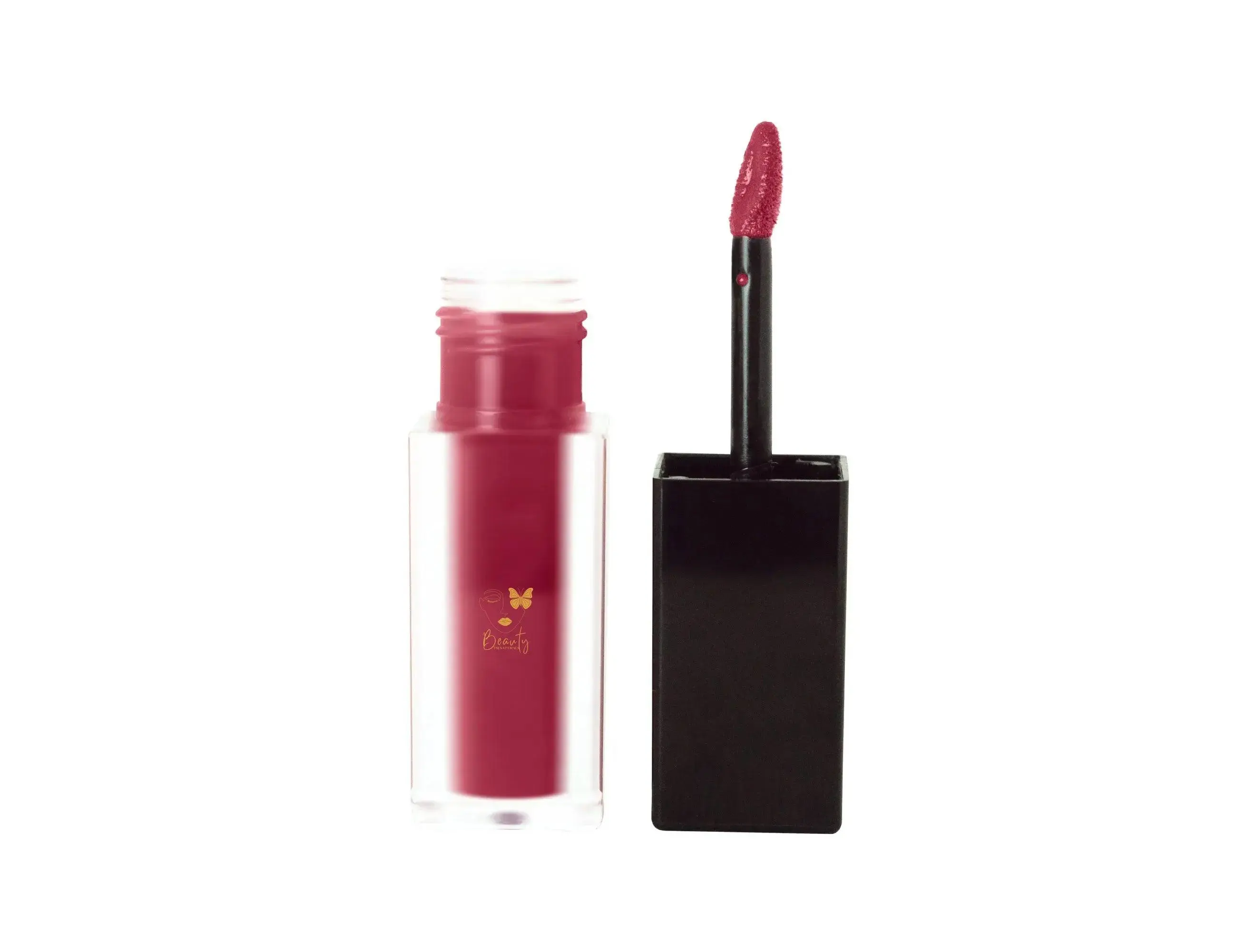 Matte Lip Stain - Deep Burgundy Color Gloss Lipgloss Lipstick Makeup Moisture