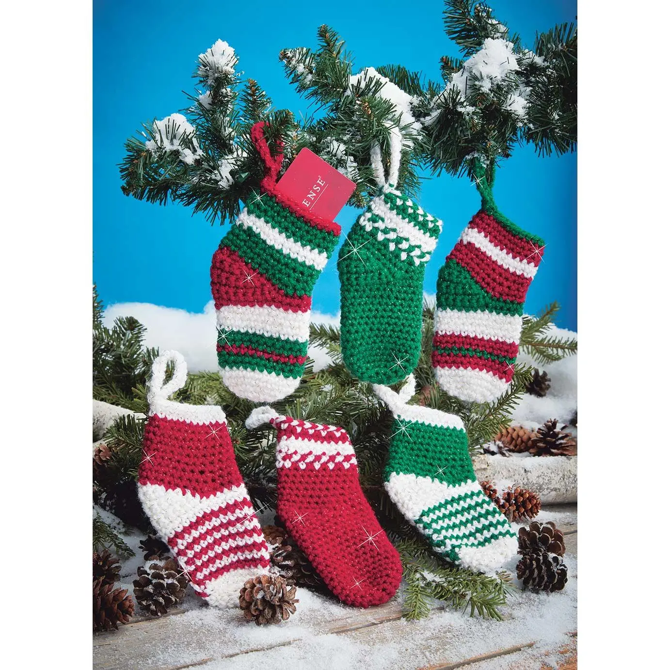 Crocheted Mini Stockings Kit