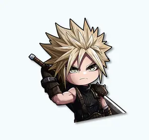 Cloud Strife Final Fantasy 7 Peeker