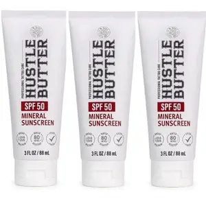 【Buy one get two free】3PCS Hustle Butter Tattoo - Mineral Sunscreen Lotion, Water Resistant(3 oz)