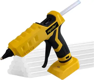 Mellif Cordless Hot Glue Gun Compatible With Dewalt 20v Max Battery（Battery Not Included), Handheld Electric Power Glue Gun Full Size for Arts & Crafts & DIY with 20 0.43" Glue Sticks