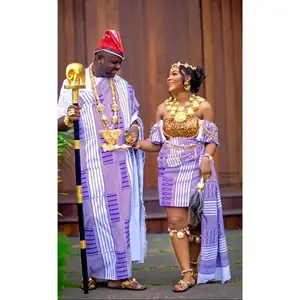 Authentic Hand Weaved Kente Cloth A346