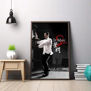 Ip Man 2 Movie Poster, Ip Man 2 (2010) Classic Movie Poster, Donnie Yen Vintage Movie Poster